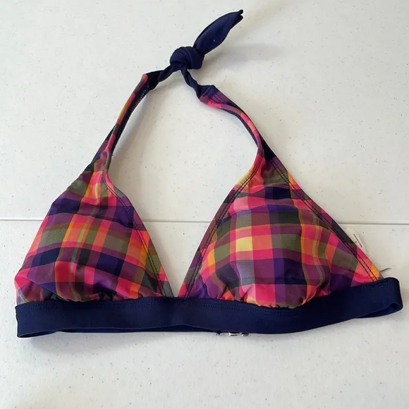 Isaac Mizrahi. Two piece bathing suit. Top and swim skirt sz small - Picture 2 of 5